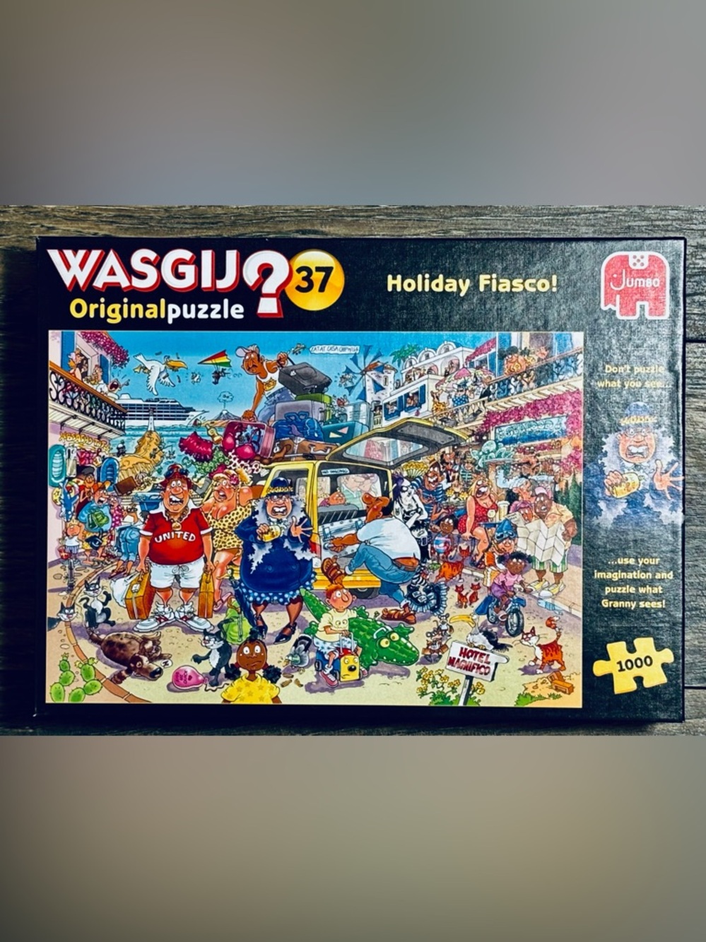 Wasgij Original #37 'Holiday Fiasco!' 1000 Piece Puzzle VERY GOOD